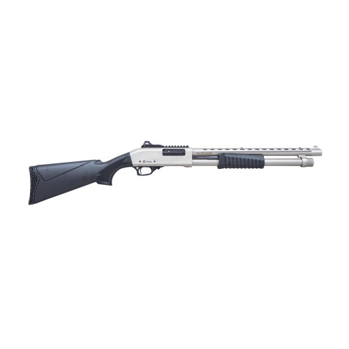Citadel Mariner 12 Ga, 3″ Chamber 18.75″ Barrel, Silver Rec, Black Synthetic, 4rd