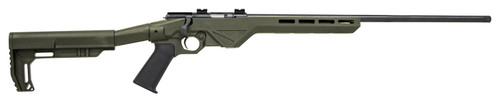 Citadel Trakr 17 HMR, 18″ Threaded Barrel, Olive Drab Green, 5rd