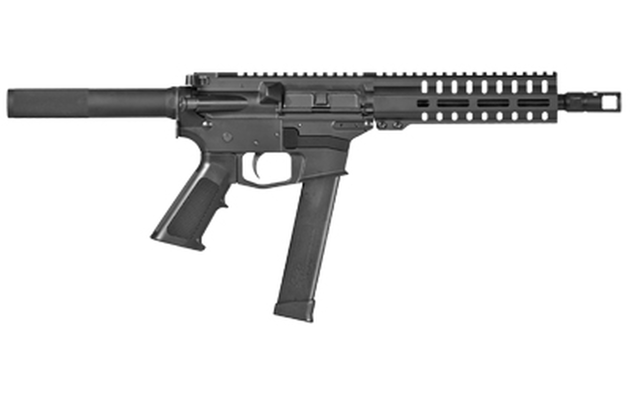 CMMG Banshee 100 10mm, 8″ Barrel, Black, Glock Magazine, SV Brake, Threaded .578-28, M-Lok RML7 Handguard, A2 Grip, 30rd