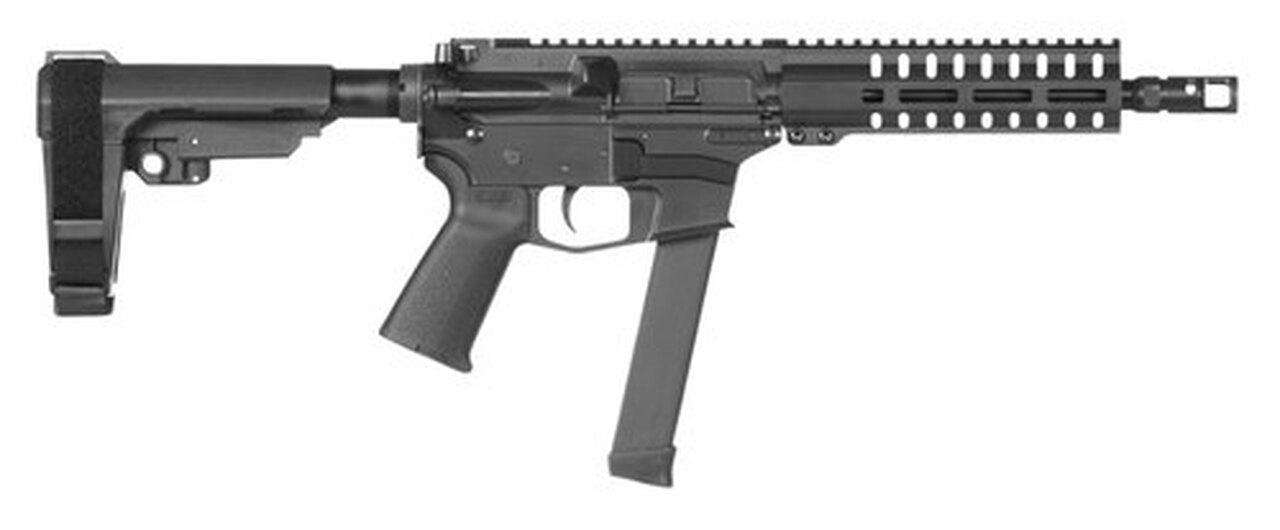 CMMG Banshee 200 MKGS AR Pistol 9mm, 8.5″Barrel, Polymer Black Hardcoat Anodized, 32rd