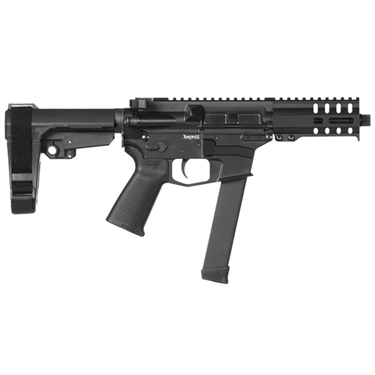 CMMG Banshee 300 MKGS 9mm, 5″ Barrel, Burnt Bronze, Black Magpul, RipBrace, 33rd
