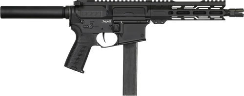 CMMG Banshee MK17 9mm, 5″ Taper Threaded Barrel, Black Cerakote, Pistol Tube, 21rd