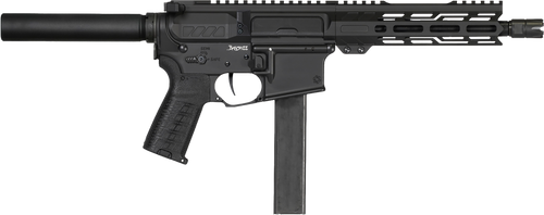 CMMG Banshee MK17 9mm, 8″ Taper Threaded Barrel, Black Cerakote, Pistol Tube, 21rd