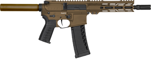 CMMG Banshee MK4 22 LR, 9″ Taper Threaded Barrel, Midnight Bronze Cerakote, Pistol Tube, 25rd