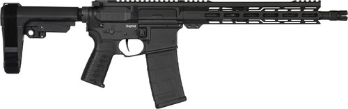 CMMG Banshee MK4 300 Blackout, 12.5″ Taper Threaded Barrel, Black Cerakote, CMMG RipBrace, 30rd