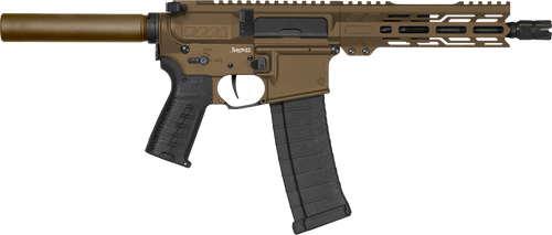CMMG Banshee MK4 4.6x30mm, 8″ Taper Threaded Barrel, Midnight Bronze Cerakote, Pistol Tube, 40rd