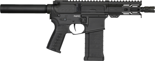 CMMG Banshee MK4 5.7x28mm, 5″ Taper Threaded Barrel, Black Cerakote, Buffer Tube, 32rd