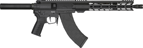 CMMG Banshee MK47 7.62x39mm, 12.5″ Taper Threaded Barrel, Black Cerakote, Buffer Tube, 30rd