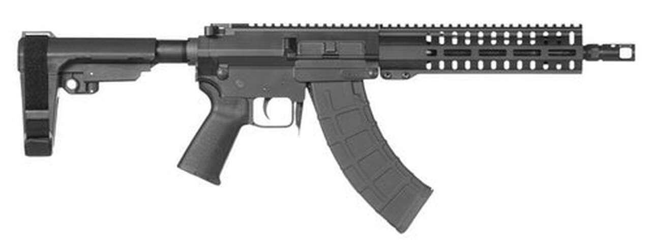 CMMG Banshee MK47 Pistol, 7.62x39mm, 10″ Barrel, 15rd, Black