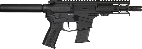 CMMG Banshee MK57 5.7x28mm, 5″ Taper Threaded Barrel, Black Cerakote, Pistol Tube, 20rd