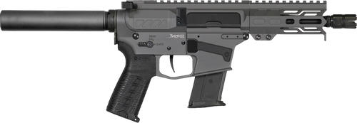 CMMG Banshee MK57 5.7x28mm, 5″ Taper Threaded Barrel, Tungsten Cerakote, Pistol Tube, 20rd