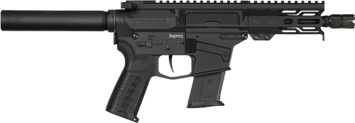 CMMG Banshee MK57 5.7x28mm, 8″ Taper Threaded Barrel, Black Cerakote, Pistol Tube, 20rd