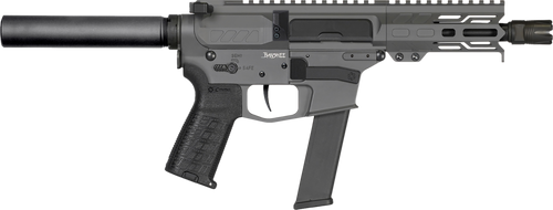 CMMG Banshee MKGS 40 Smith & Wesson, 8″ Taper Threaded Barrel, Tungsten Cerakote, Pistol Tube, 22rd