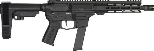 CMMG Banshee MKGS 40 S&W, 8″ Taper Threaded Barrel, Black Cerakote, CMMG RipBrace, 22rd