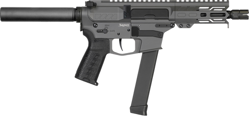 CMMG Banshee MKGS 9mm, 5″ Taper Threaded Barrel, Tungsten Cerakote, Pistol Tube, 33rd