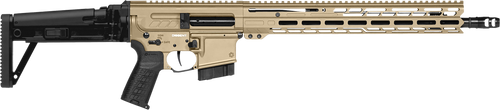 CMMG Dissent MK4 22 ARC, 16.1″ Threaded Barrel, Coyote Tan, Side Folding Stock, 10rd
