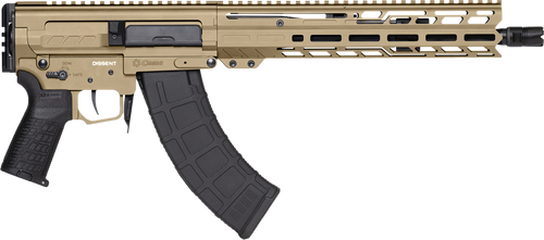 CMMG Dissent MK47 7.62x39mm, 12.5″ Threaded Barrel, Coyote Tan Cerakote, 30rd