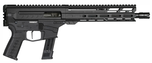 CMMG Dissent MKGS 9mm, 10.5″ Threaded Barrel, Black Cerakote, Sig Magazine Compatible, 33rd