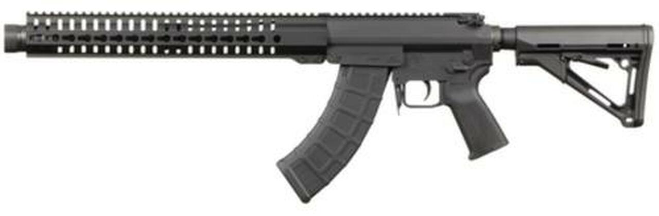 CMMG MK AKS13 13″ Medium Tapered 4140 SBN Barrel Pinned Welded Krink Threaded 5/8-24 TPI Magpul MOE Pistol Grip Magpul CTR Stock 30rd