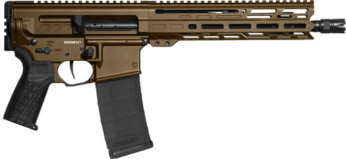 CMMG MK4 Dissent 300 Blackout, 10.5″ Threaded Barrel, Midnight Bronze Cerakote, 30rd