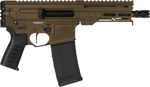 CMMG MK4 Dissent 9mm, 6.5″ Threaded Barrel, Midnight Bronze Cerakote, 33rd