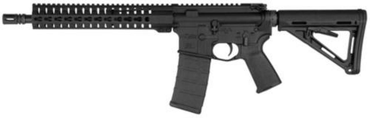 CMMG MK4 K 5.56x45mm 12.5″ Medium Weight Milti-Role Barrel A2 Compensator RKM11 KeyMod Hand Guard Magpul MOE Pistol Grip and Stock Black 30rd – All NFA Rules Apply