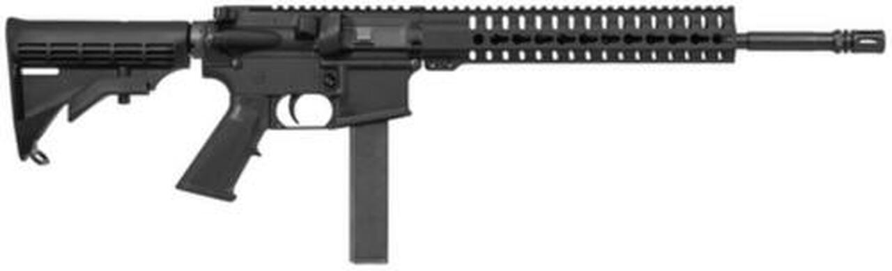 CMMG MK4 T 9mm 16″ Barrel RKM11 KeyMod Hand Guard A2 Pistol Grip 32rd Mag