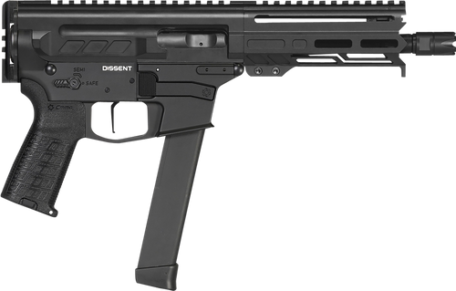 CMMG MKGs DISSENT 9mm, 6.5″ Threaded Barrel, Midnight Bronze, Glock Magazine Compatible, 33rd