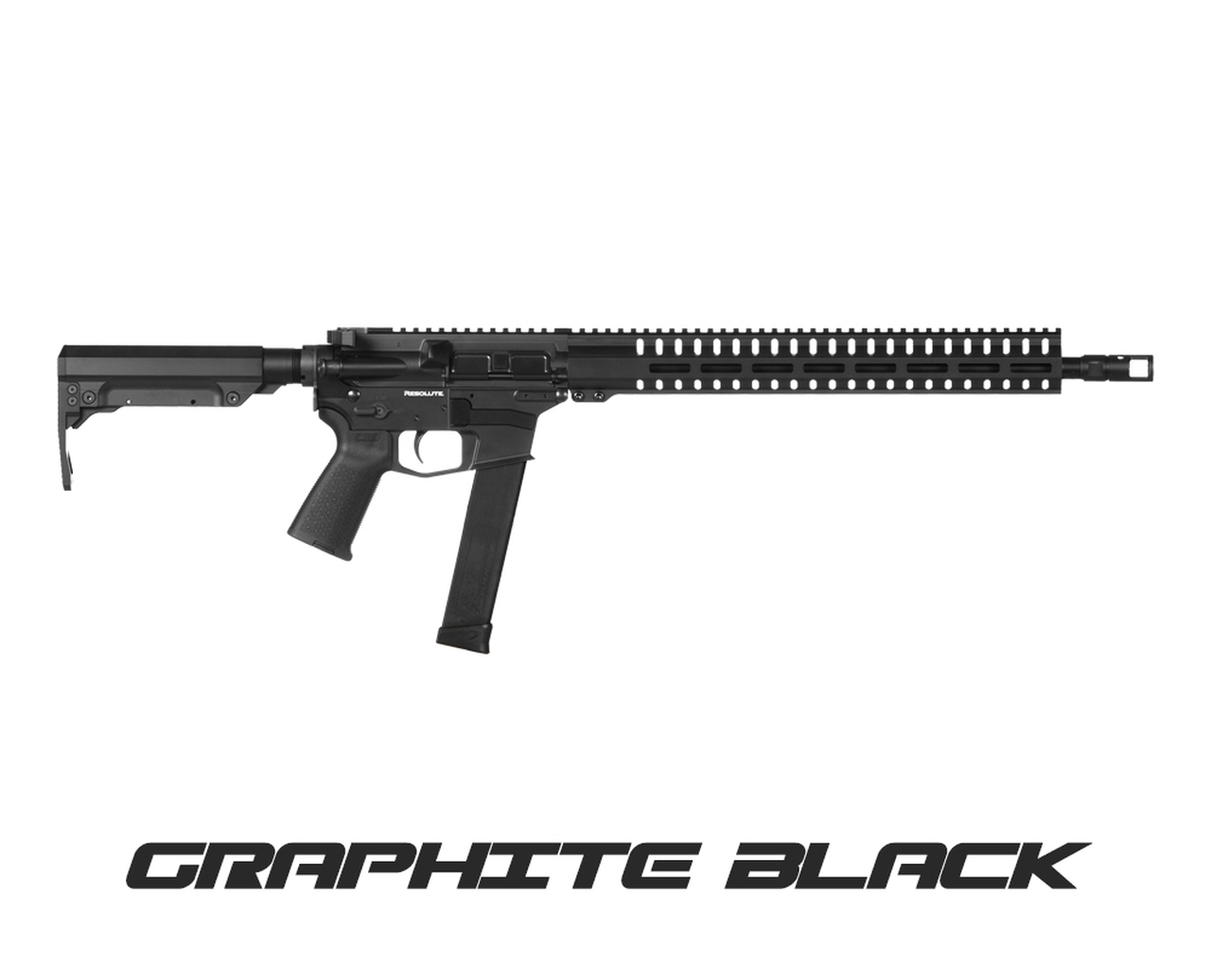 CMMG Resolute 300 MKG 45 ACP 16.1″ Barrel, 6-Position Black Stock, 13rd