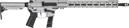 CMMG Resolute MK17 9mm, 16.1″ Taper Threaded Barrel, Titanium Cerakote, CMMG RipStock, 33rd