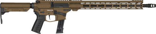 CMMG Resolute MK17 9mm, 16.1″ Threaded Barrel, Midnight Bronze Cerakote, 33rd