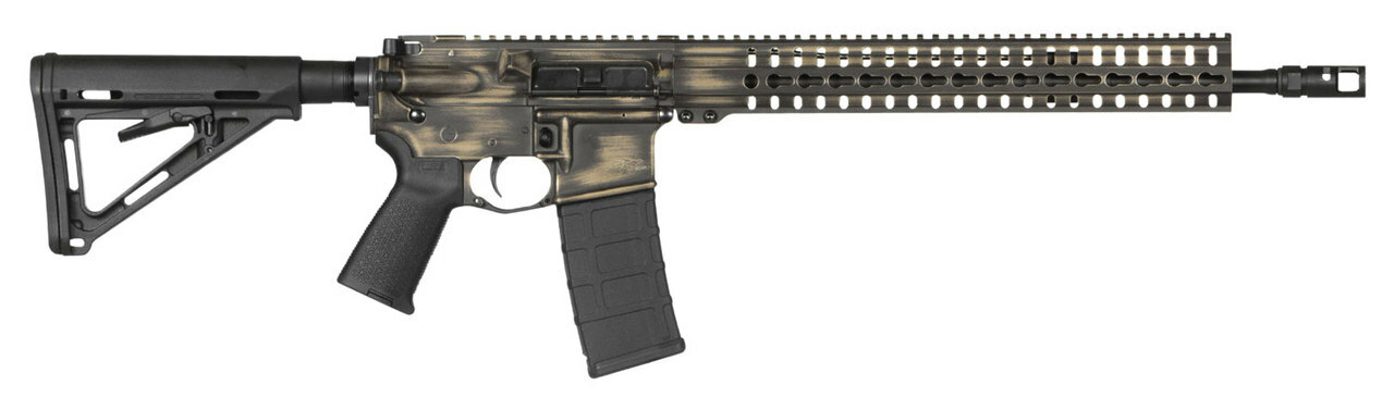 CMMG RKM14 AR-15 556/223 Battle Worn Cerakote Finish 16″ Barrel 30rd Mag
