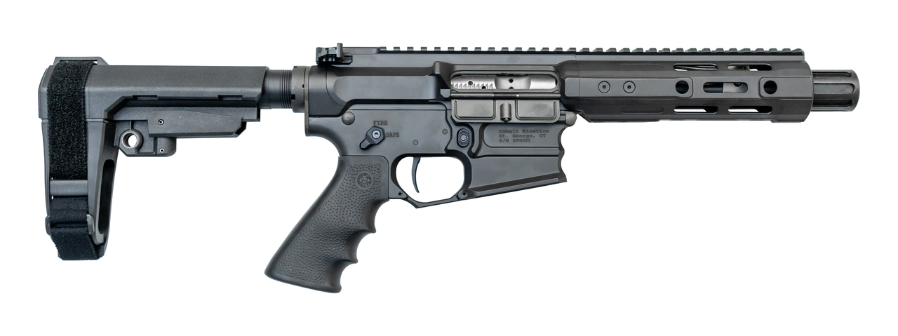 Cobalt Kinetics BAMF Pro .223/5.56, 6.75″ Barrel, SBA3, M-LOK, Black, 30rd