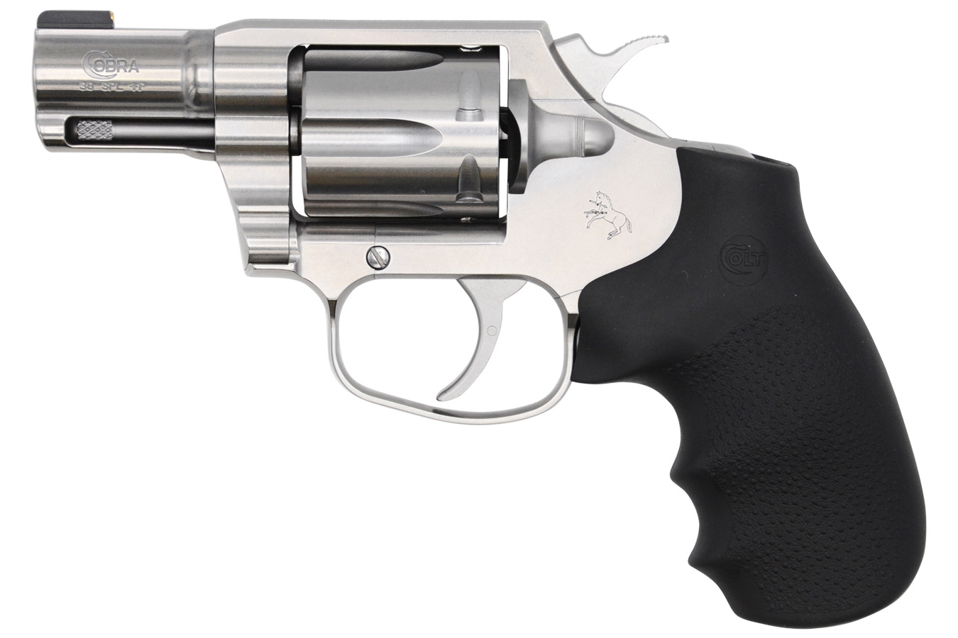 Cobra 38 Special Double-Action Revolver with 2 Inch Barrel and Brushed Stainless Finish
