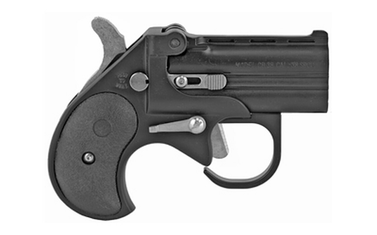 Cobra Big Bore Derringer Guardian Package .38 Special, 2.75″ Barrel Black, 2rd