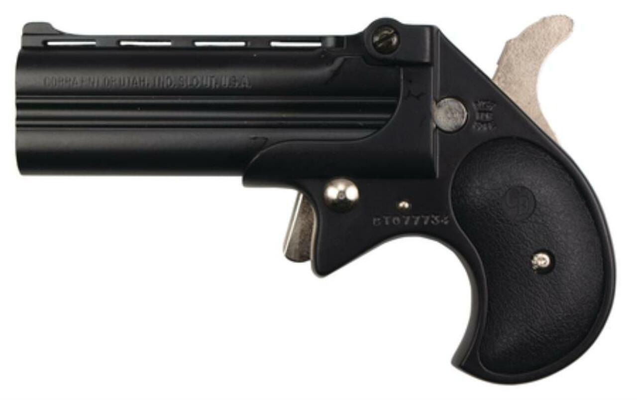 Cobra Long Bore .38 Special 3.5 Inch Barrel Black Finish Black Grips