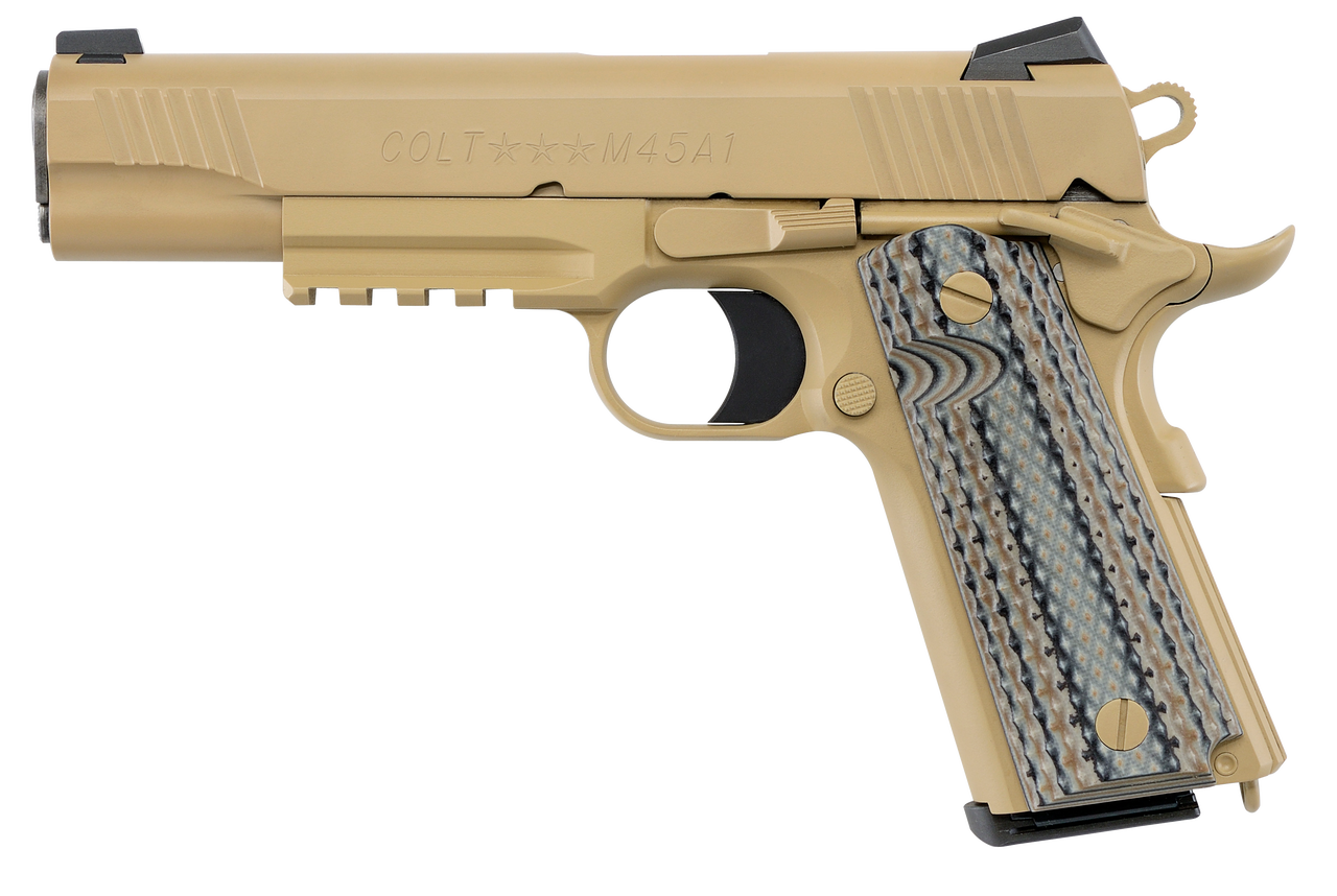 Colt 1911 CMC Marine 45ACP 5″ FDE