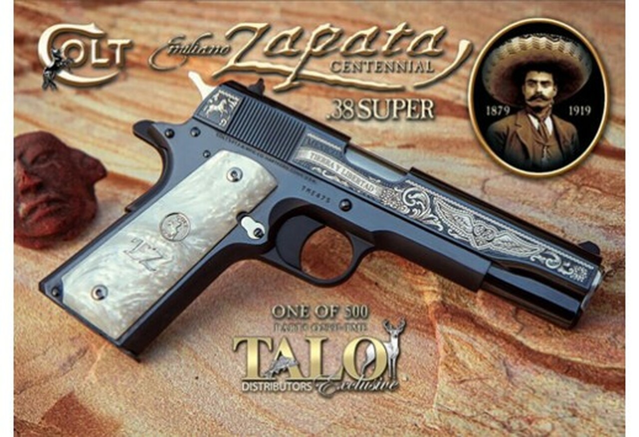 Colt 1911 Emiliano Special .38 Super 5″ Barrel 1 of 500 Limited TALO Edition