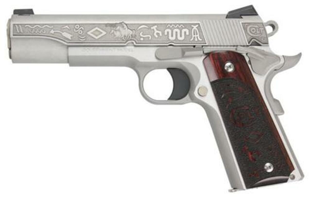 Colt 1911 Government “The Last Cowboy” 9mm, 5″, Stainless, 1 of 300, 8rd