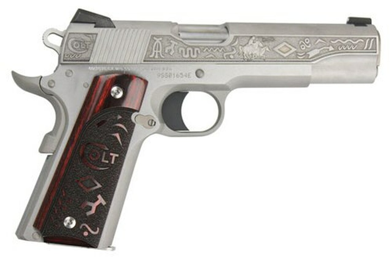 Colt 1911 Government “The Last Cowboy” 9mm, 5″, Stainless, 1 of 300, 8rd