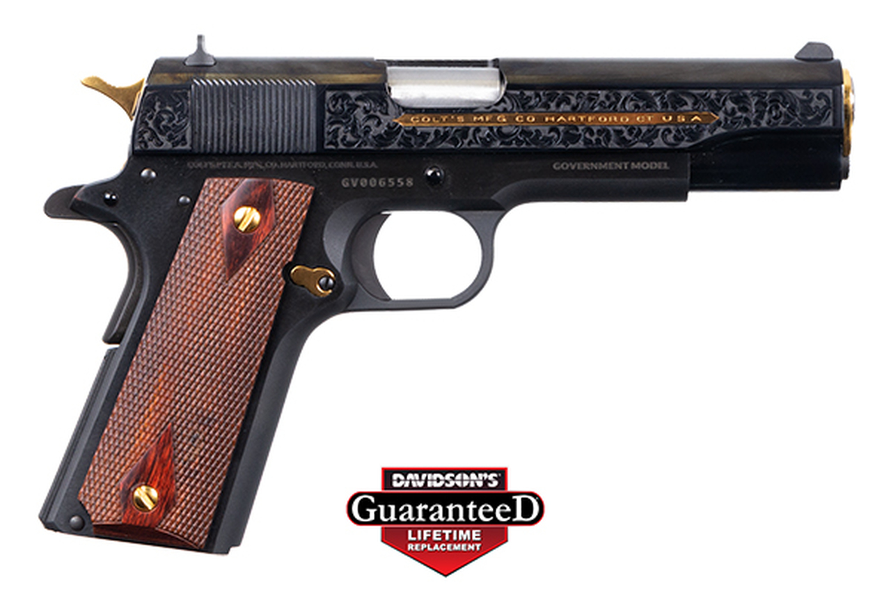 Colt 1911 Heritage Limited Edition 1911 38 Super, 5″ Barrel, Custom Engraving