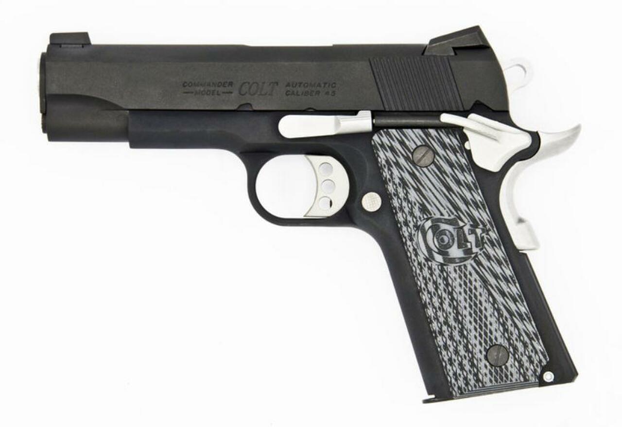 Colt 1911 Series 70 Custom LW Commander Carbon 45 ACP 4.25″ Barrel TALO 1 of 300