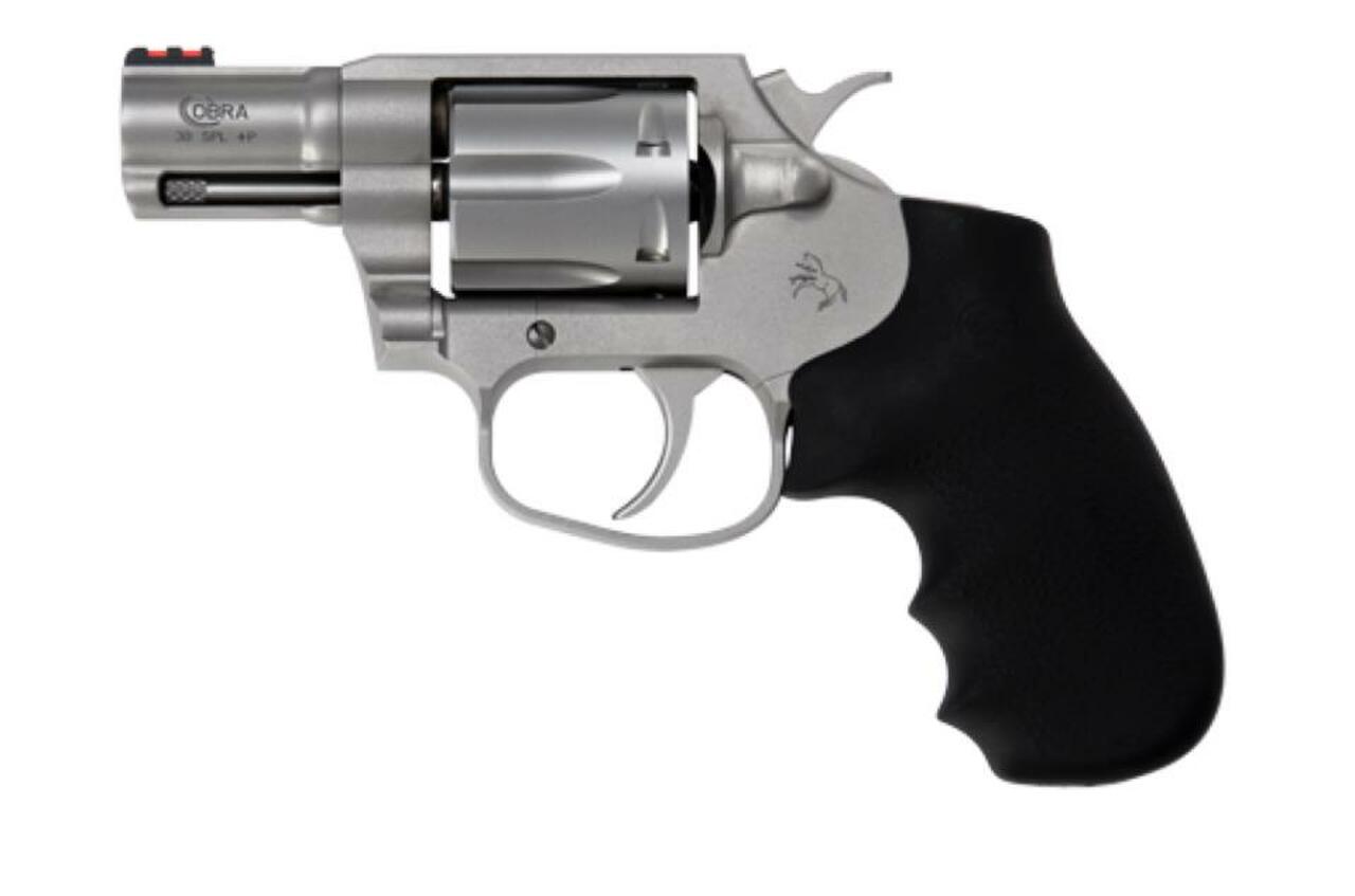 Colt Cobra 38 Special+P Double Action 2″ Barrel Hogue Overmolded Grip 6rd