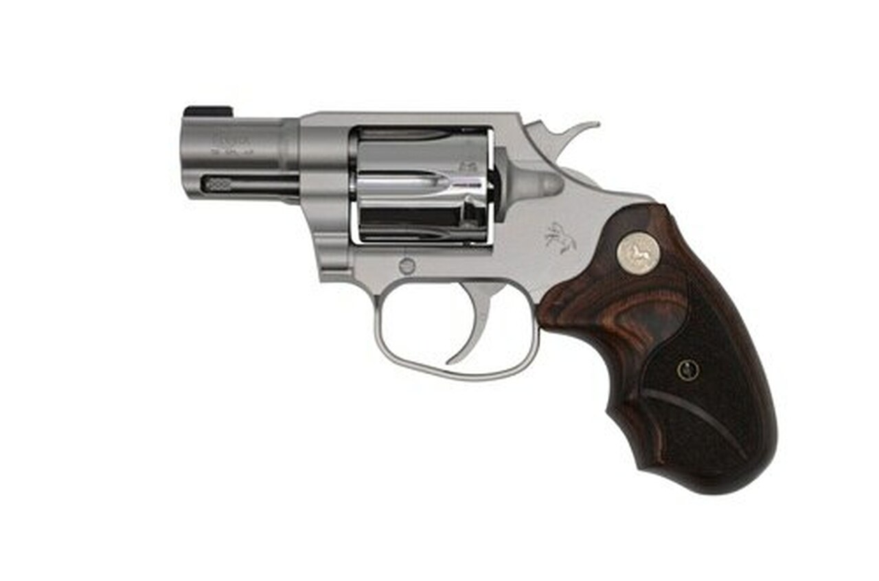 Colt Cobra Hi Polish Cylinder 38 Special +P, 2″ Barrel, Wood Medallion Grips, Right Hand, Brass Bead Front Sight, 6rd