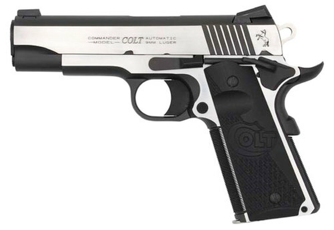 Colt Combat Elite Commander 45 ACP, 4.25″ Barrel, Night Sights, TT 8rd Mag