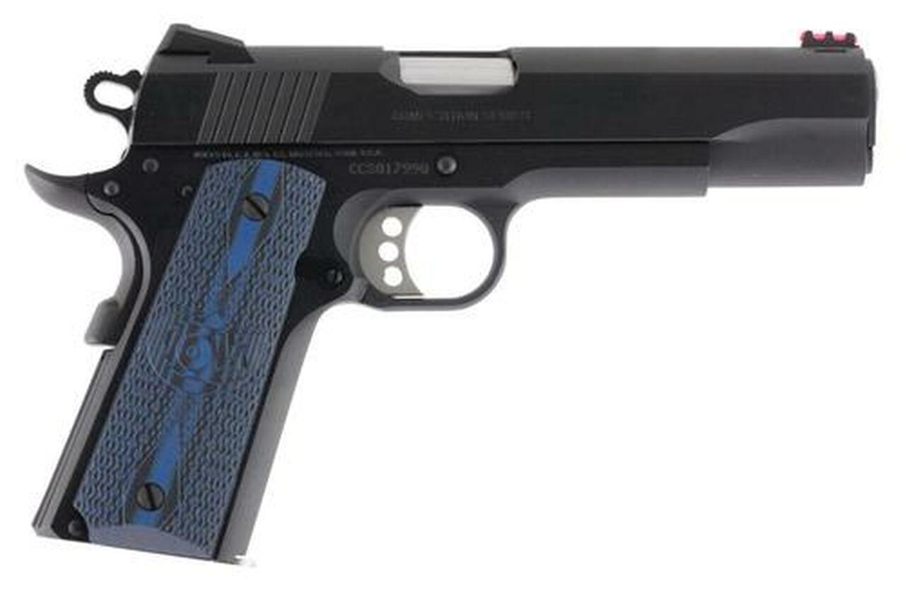 Colt Competition Govt Series 70 45 ACP, 5″ Barrel, Steel Frame, Blue Finish, 8Rd Mag