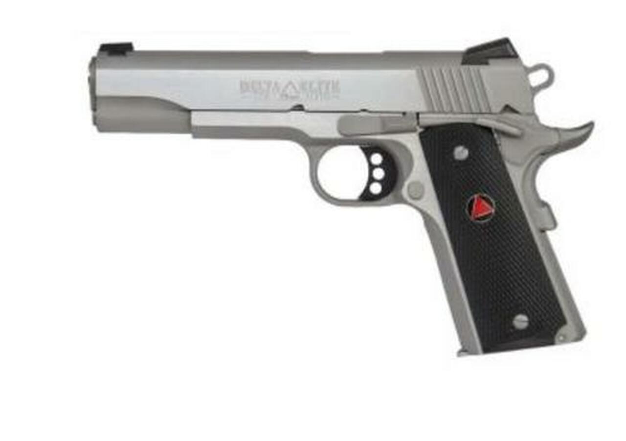 Colt Delta Elite 10mm 5″ Barrel SS Composite Grips, Delta Medallions 8 Rd Mag