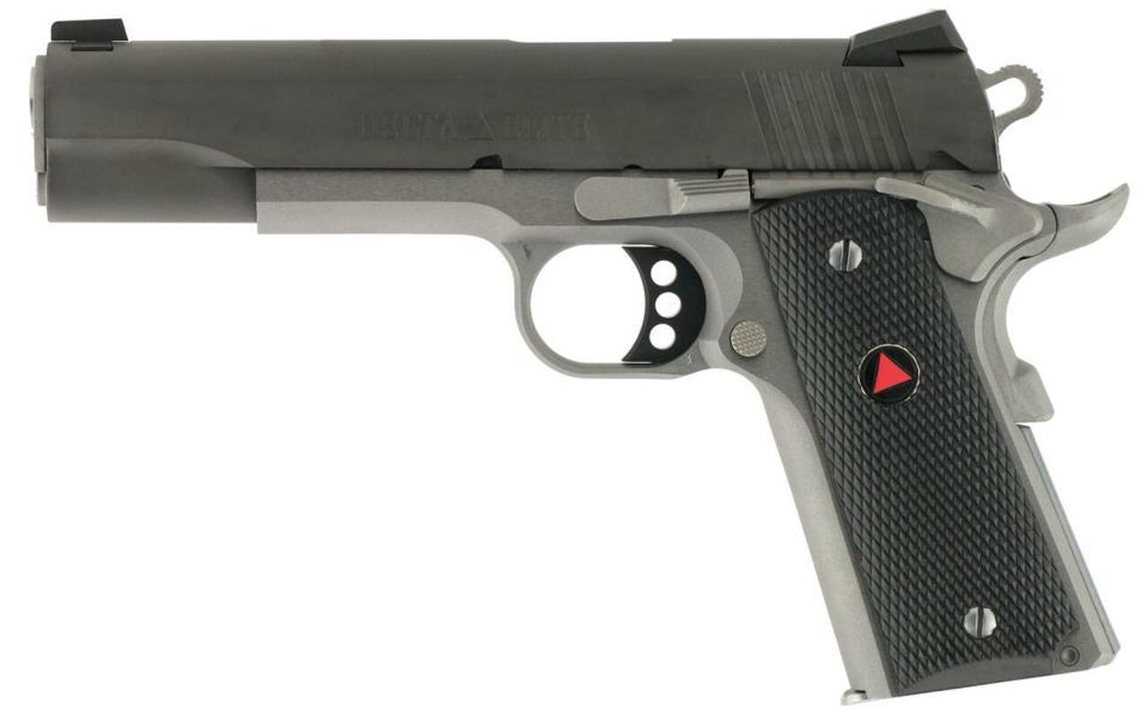 Colt Delta Elite 10MM, 5″ Barrel Two-tone, Grips with Delta Medallions, 8Rd Mag