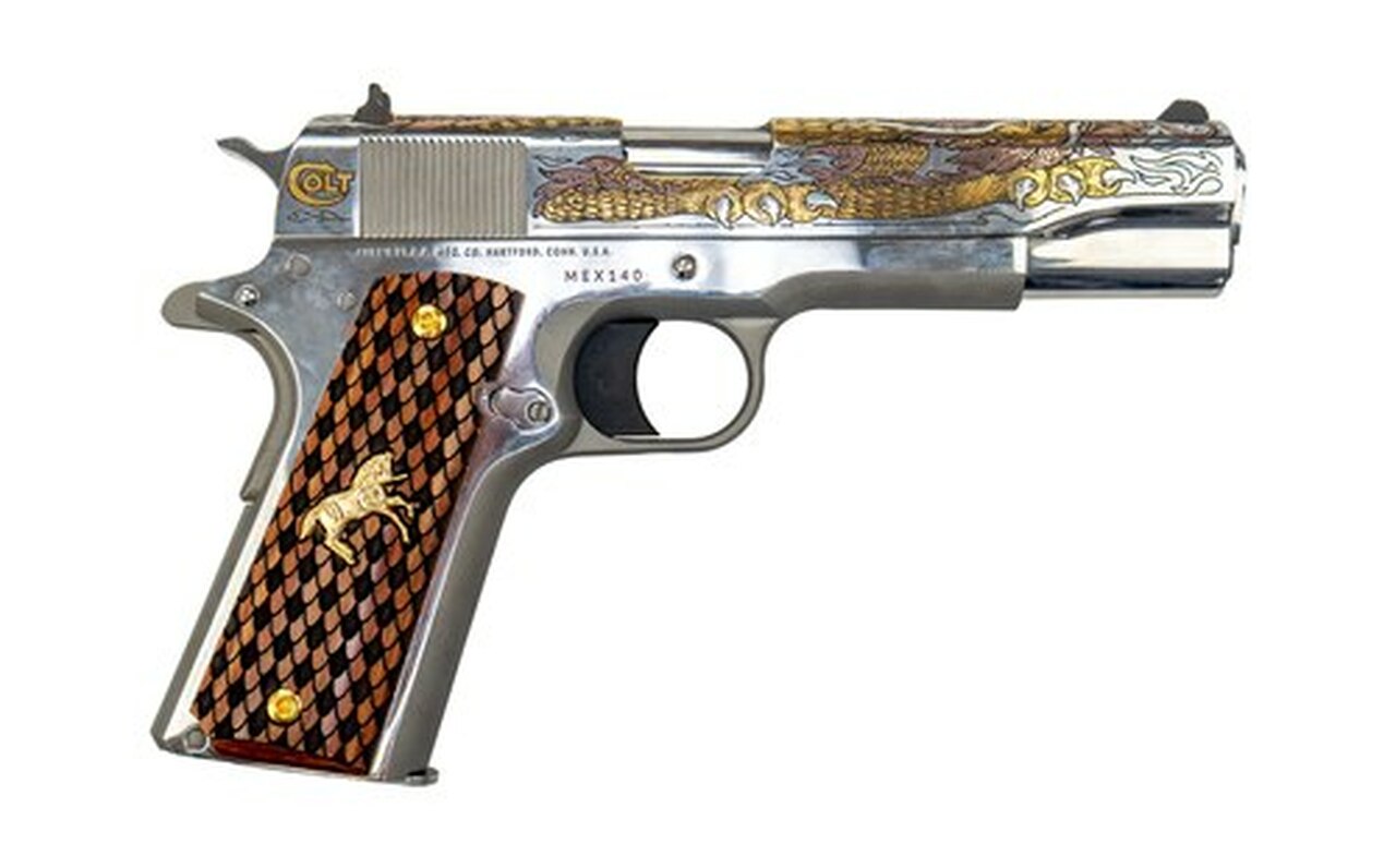 Colt Dragon 1911 .38 Super, 5″ Barrel, 1 of 500 Special Serial Number, 9rd