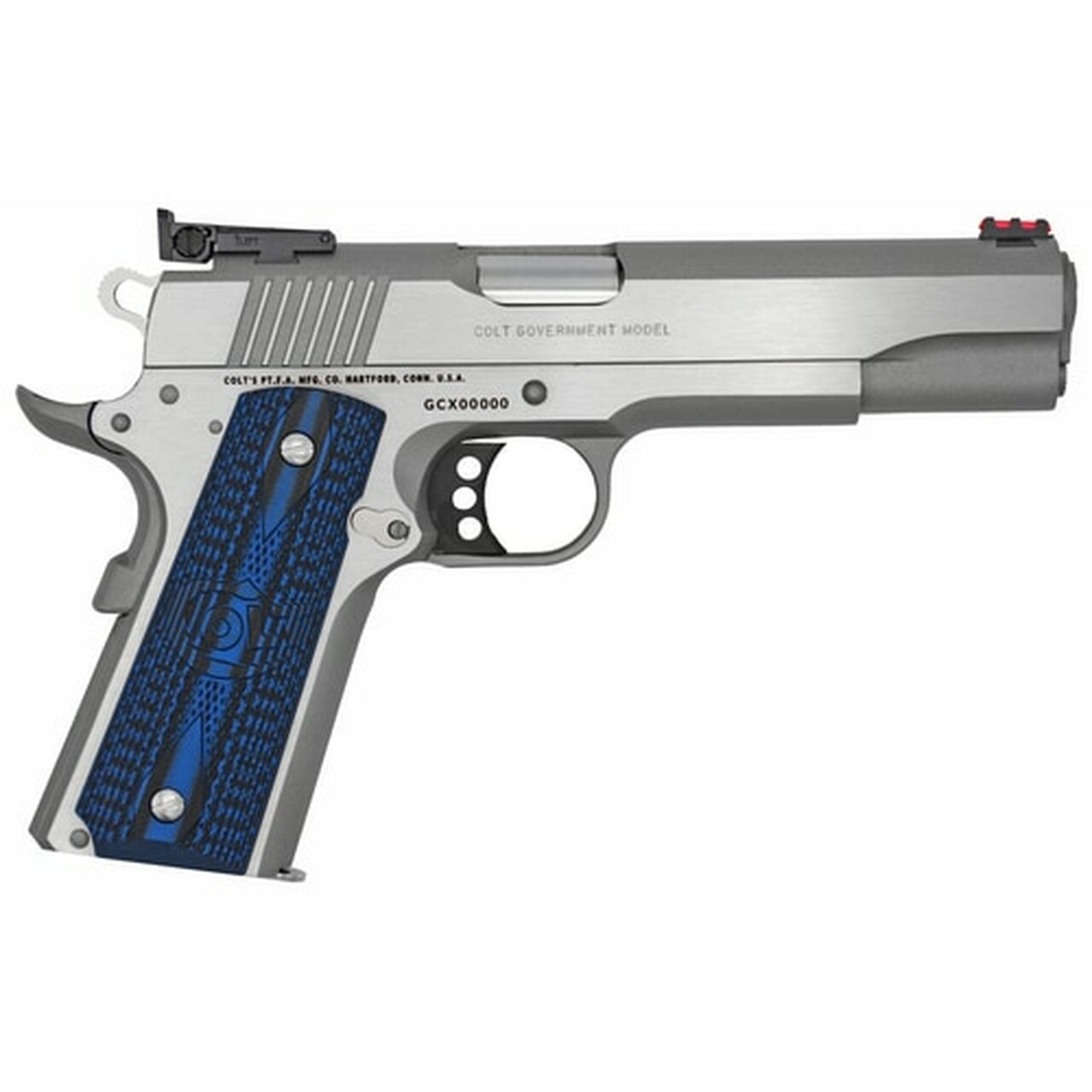 Colt Gold Cup Lite 1911 Full Size 9MM, 5″ Barrel, Brushed SS Finish, G10 Grips, 9Rd Mag